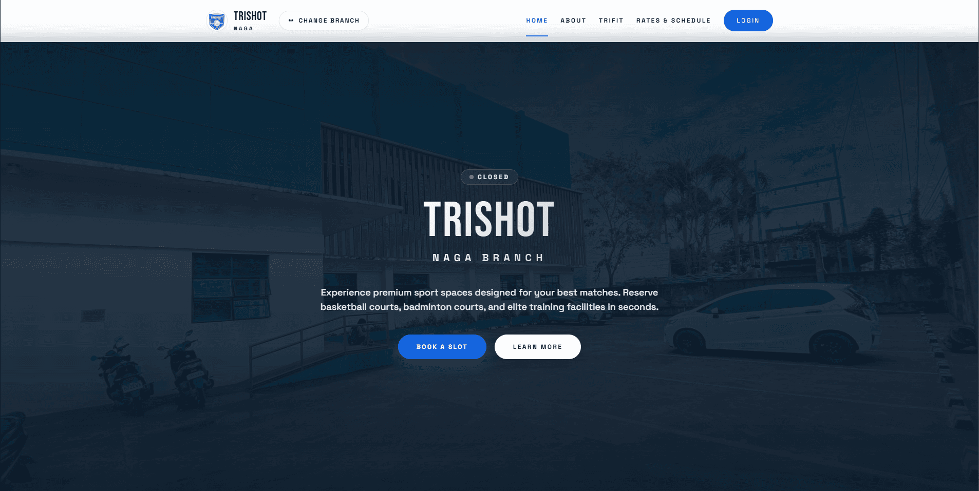 TriShot Court Scheduler
